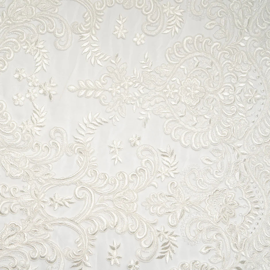 Embroidered Tulle