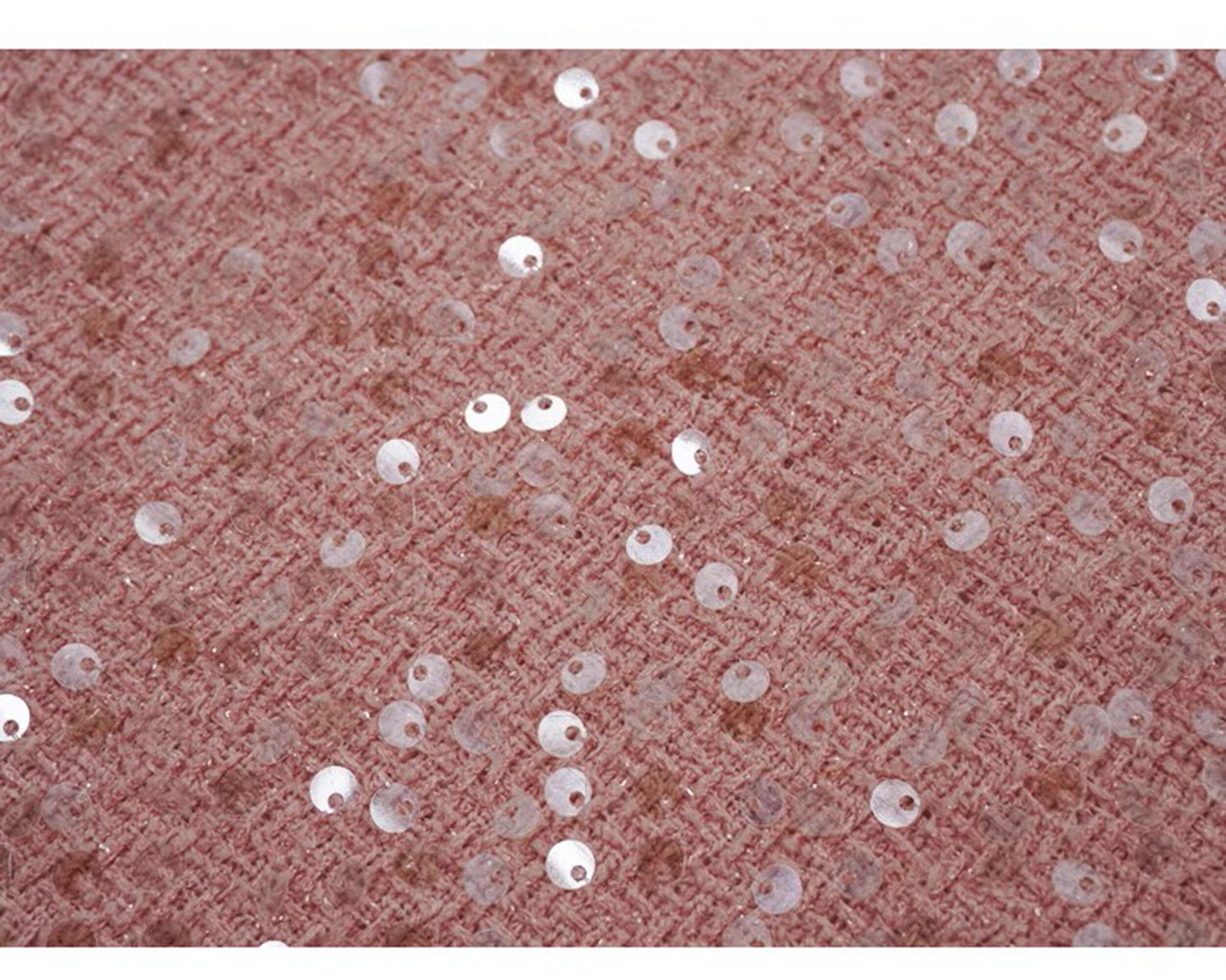 Sequins Beaded Tweed Boucle Fabric