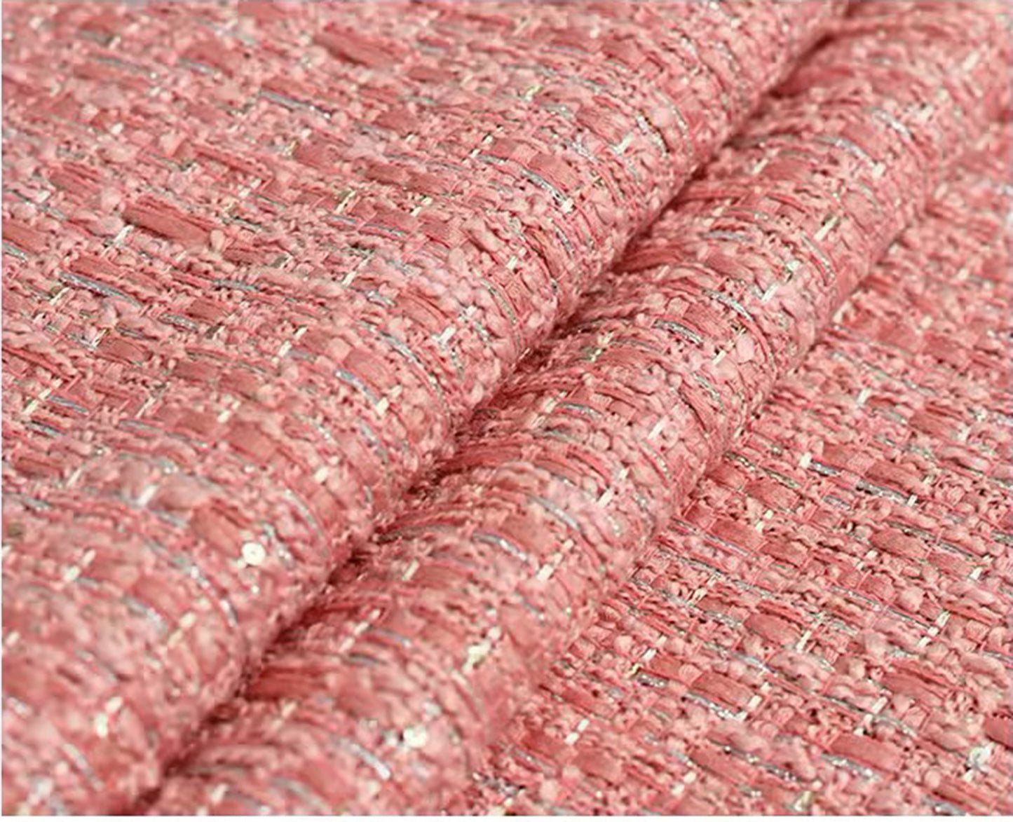 Sequins Tweed Boucle Fabric